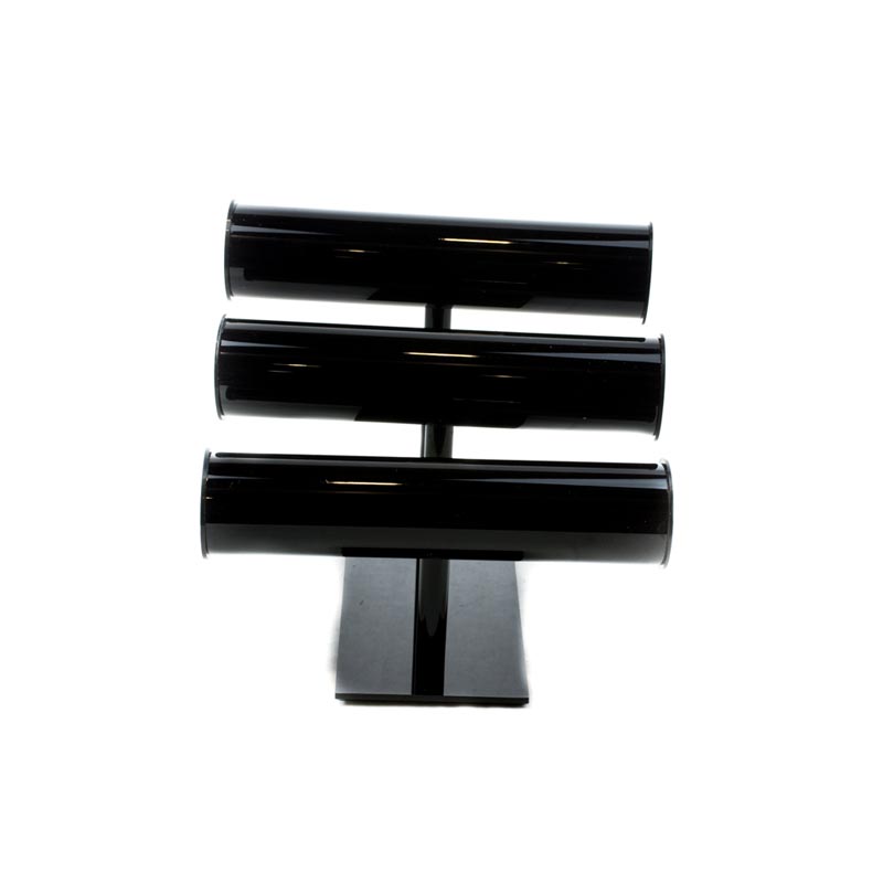 Expositor de Acrílico Negro para Pulseras