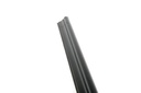 Cornisa de MDF negra 240 cm