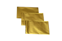 Sobre metálico dorado 15X10cm 100 unidades/Paquete