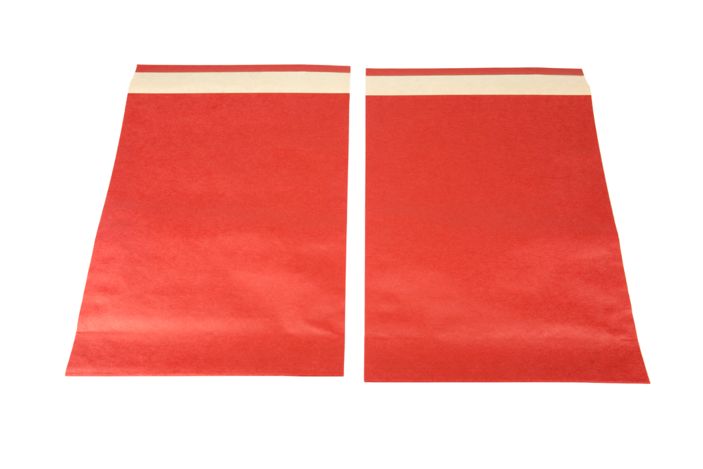 Sobre Rojo de Papel Fuerte 39X30+12cm 50 unidades
