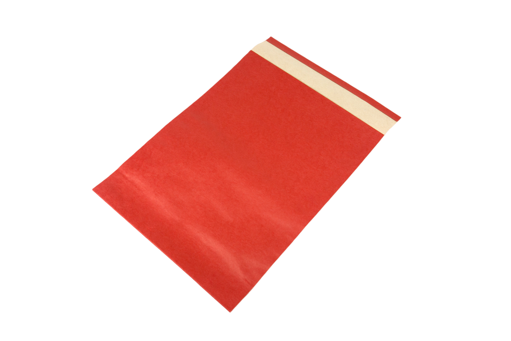 Sobre Rojo de Papel Fuerte 39X30+12cm 50 unidades