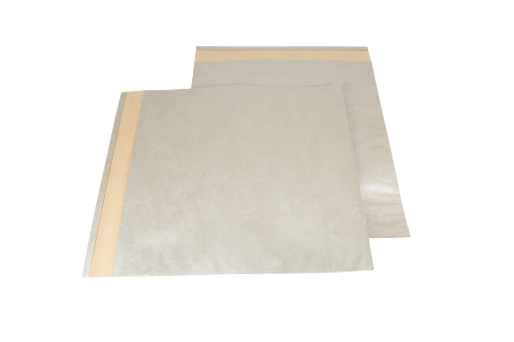 Sobre Plateado Papel Fuerte 39X30+12cm 50 unidades