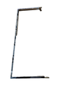 Perchero Forma "U"Cromado 90X30cm 20unidades/Caja
