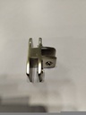 Conector Cristal T 6mm Acero Inox.