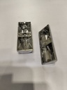 Conector Redondo Acero Inoxidable.