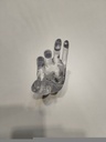 Acrílico para Anillos con Forma de Mano Translucido