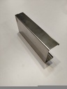 Expositor de Acero Inox de 3 Juegos 280X120X50mm
