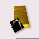 Sobres Metalizados Dorado con Adhesivo 15X25+4cm 100unidades/Paq 