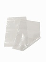 Bolsa de plástico con solapa adhesiva 22X28+4 cm