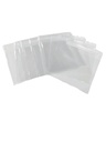 Bolsa de plástico con solapa adhesiva 24X26+3 cm