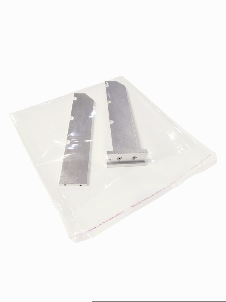 Bolsa de plástico con solapa adhesiva 24X23+4 cm