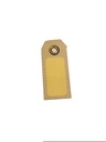 Etiqueta Troquelada Kraft con Marco 1.5X3.4cm 200/Paq