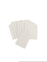 Etiqueta de Ropa Blanca 3.1x5cm 100 unidades