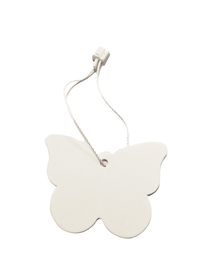 Etiquetas troqueladas con forma de mariposa 4,5X3,5cm 100 unidades/Paquete