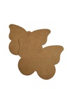Etiqueta troquelada en forma de mariposa 4.5X3.5cm 100 unidades/Paquete