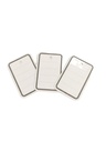 Etiqueta Troquelada Blanca 2.7X3.8cm 500unidades/Pq