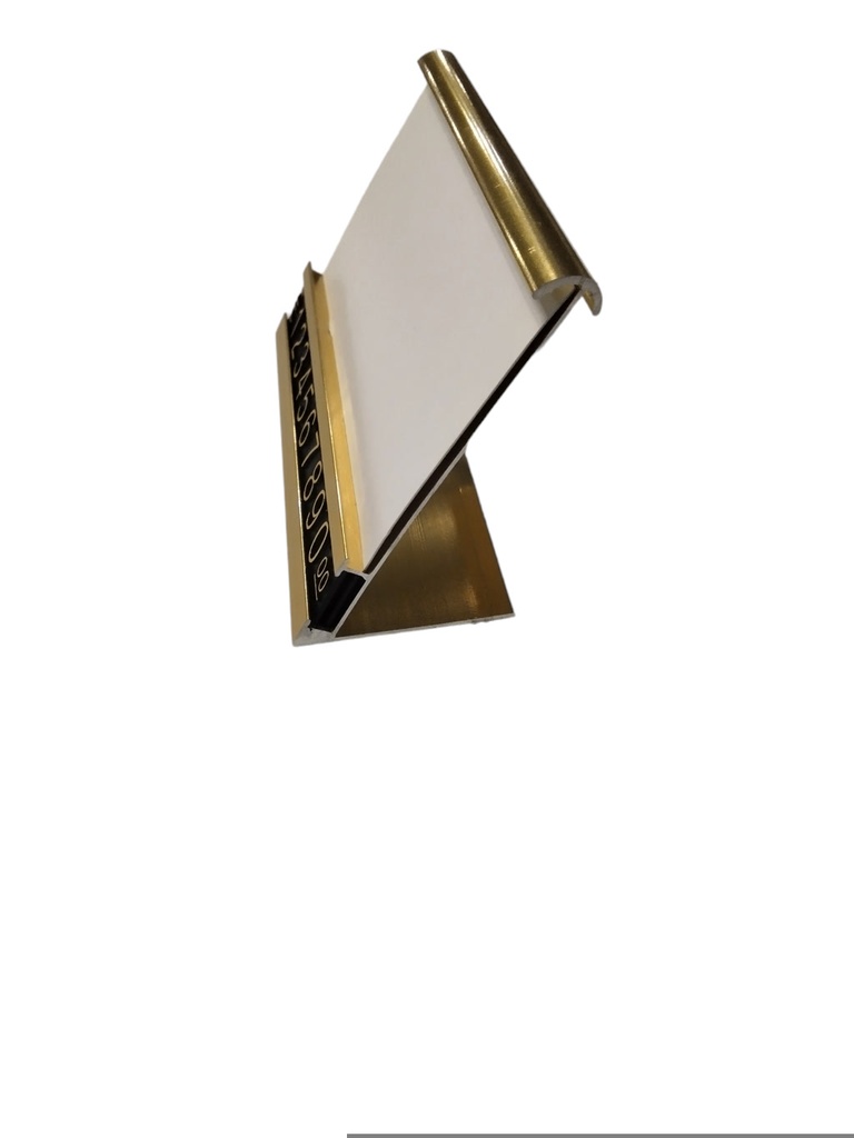 Marca precios Oro con números 10*7cm 10UND