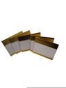 Porta Precio Dorado con Acrílico 8.5*7.4cm 10 und