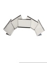 Porta precios plata 8.5*6.5 20UND.