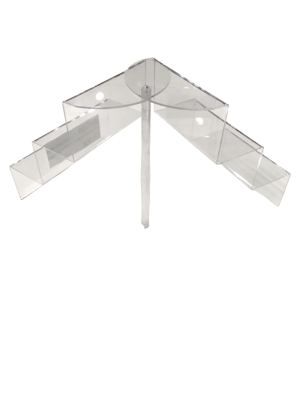 Expositor Doble Altura 57X20X30cm