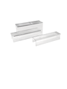 Expositor Rectangular de Metacrilato Forma 'U' de 3 Alturas