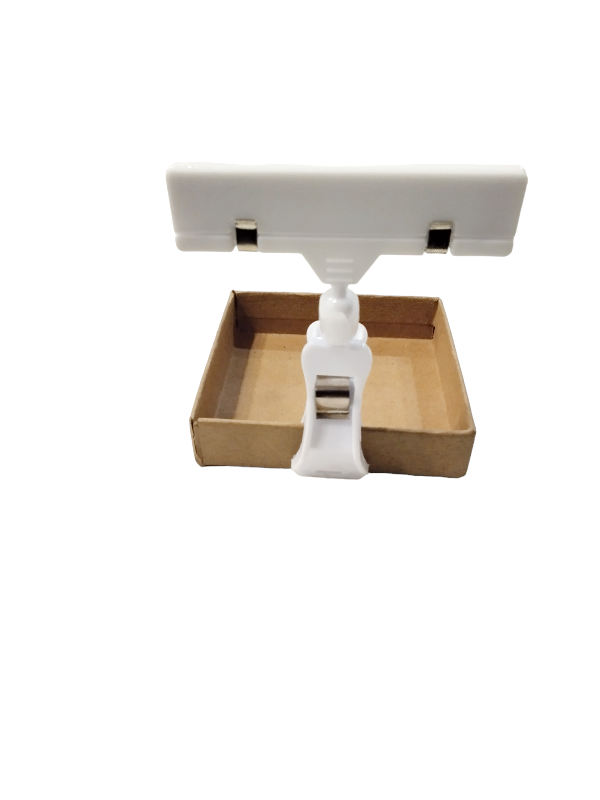 Pinza blanca