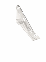 Soporte Acrílico Transparente para Flores 25cm