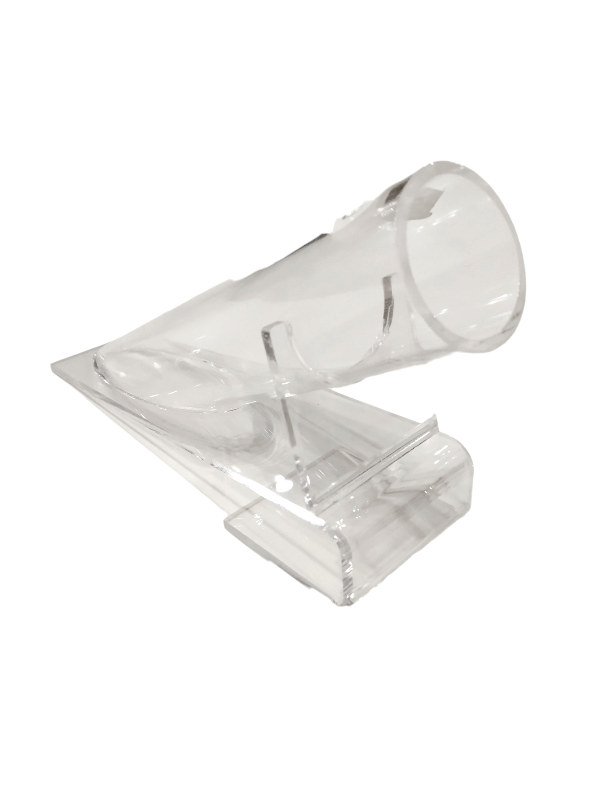 Soporte Acrílico Transparente para Flores15cm