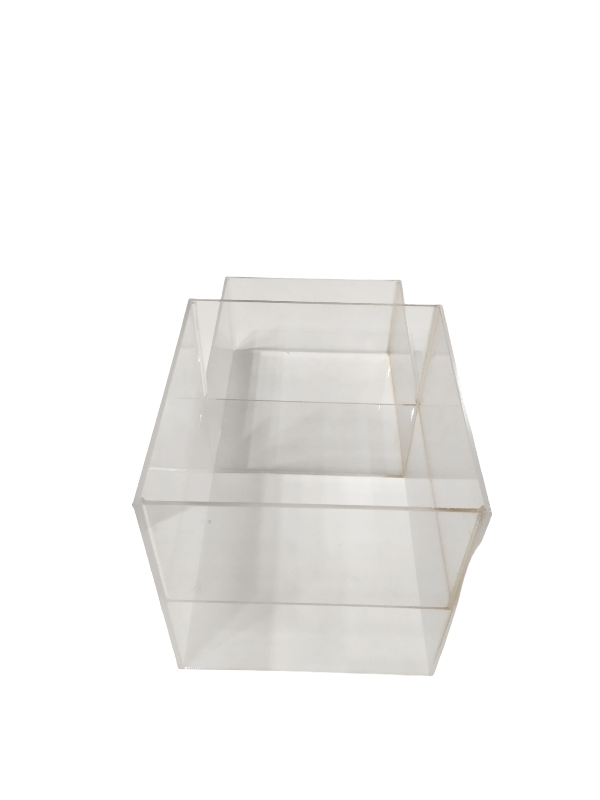 Caja Acrílico Dos Esparado 33X170X180mm 