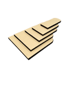 Df-Tz30 Pack de 5 Bases En Piramide