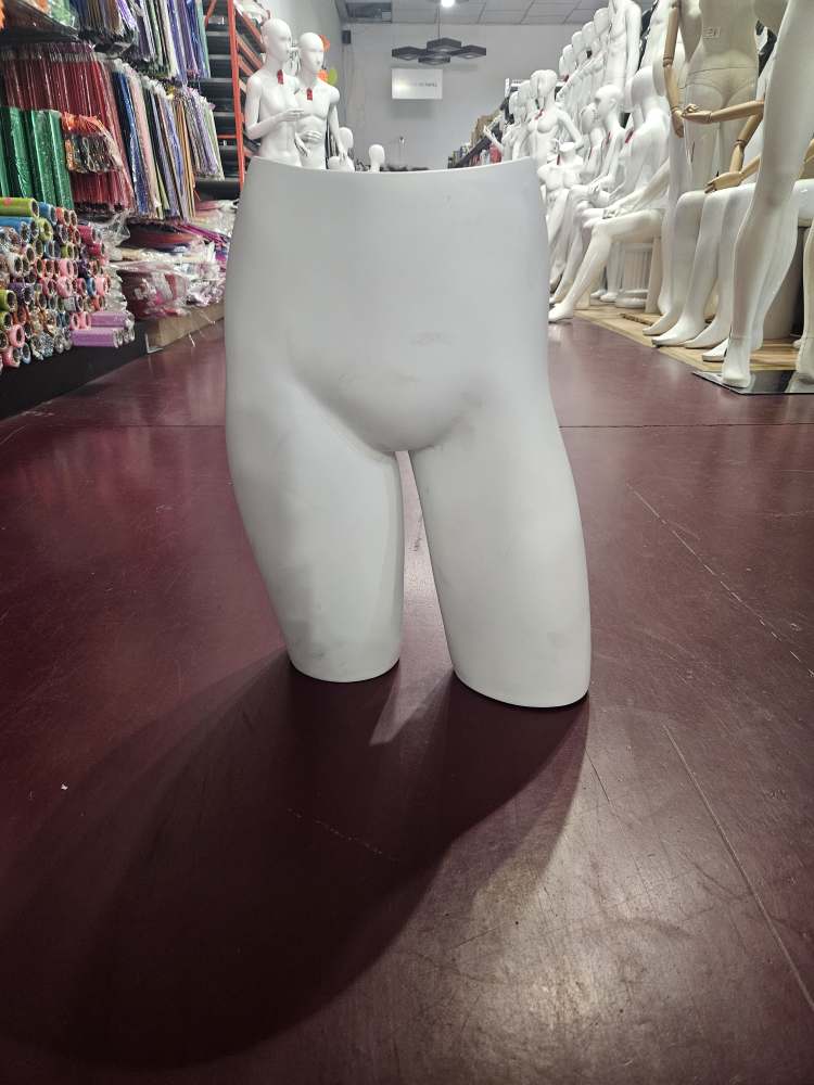 女裤模亚白色（腰围71cm臀围90cm) Cadera Niña Color Blanco Cintura 71cm Cadera 90cm 