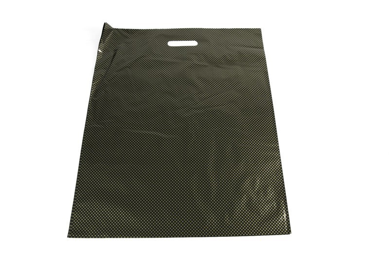 Bolsa de Plástico Asa Troquelada 50X60cm Punto Oro100 /Pq 5/caja