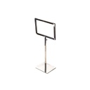 Soporte de Póster Ajustable en Cromo A5
