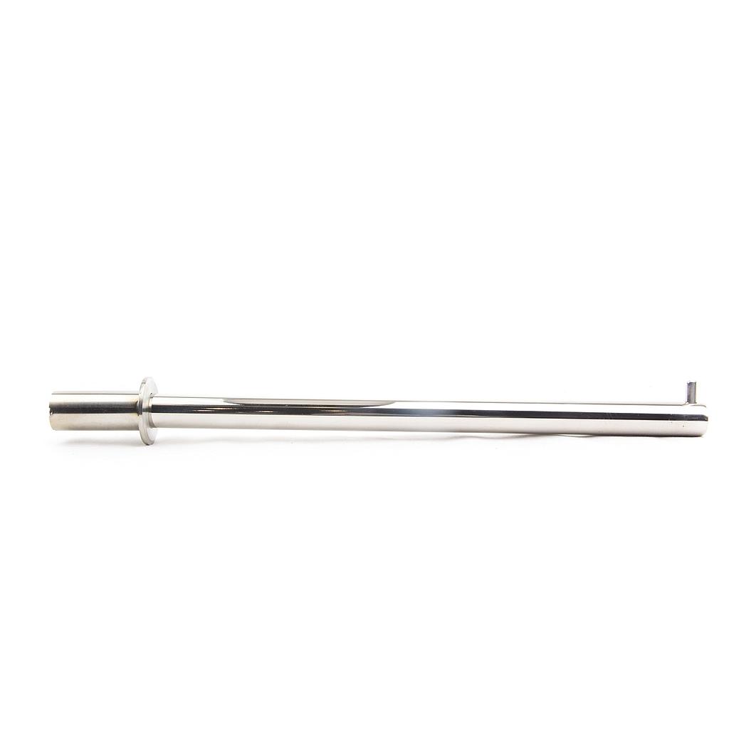 插木头带磁铁电镀圆管一钉Colgador Atornillado A Madera Con Tope 18mm 