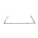 单边脚不锈钢U层板架 59.5X30cm Estante para Sistema de Cremallera