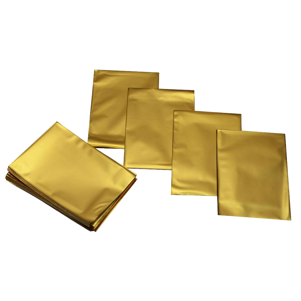 Sobre Oro Metalizado 15X10cm 100undes