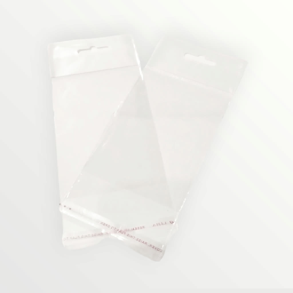 Transparent Adhesive Envelope 6.5X17cm 100/Pack