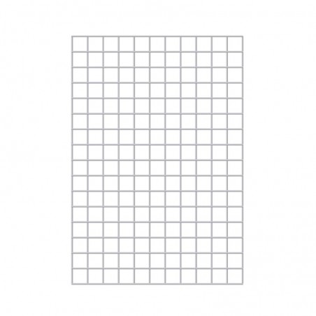 白色货架网片Malla para Estanteria blanco Metalica 70X180cm