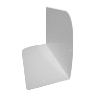 Separador L Metalica Blanca 430x200x290mm 