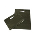 金点印花带手柄塑料袋Bolsas de plástico asa troquelada 35X45 cm 100/paquete