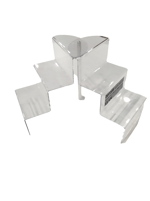 亚克力二层展示架Expositor Doble Altura 57X20X30cm 20/caja