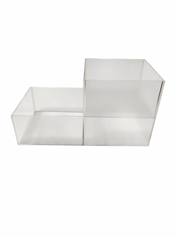 两层亚克力盒Caja Acrílico Dos Esparado 33X170X180mm 8/caja