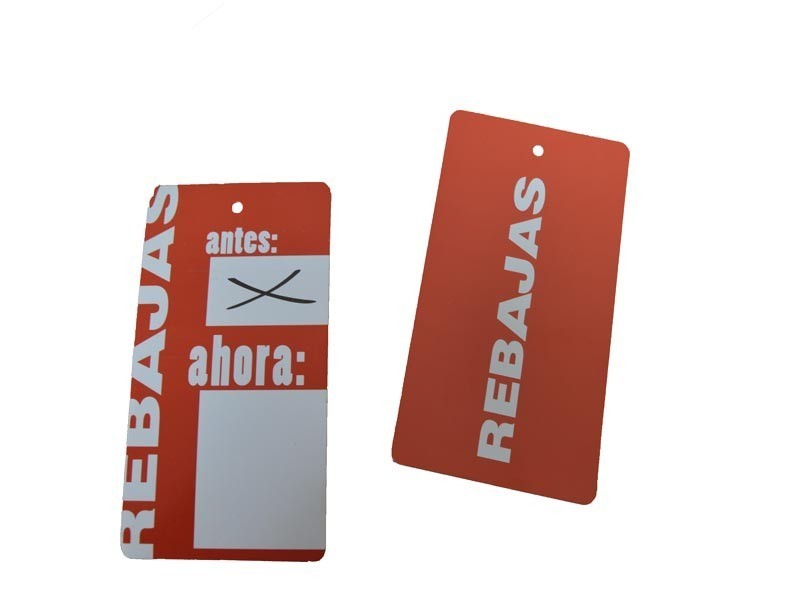 过去和现在的销售贴纸 Etiqueta Rebajas Con Antes y Ahora 7X12cm 100/Paq 