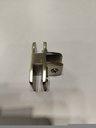 Conector cristal T 6mm acero inox.