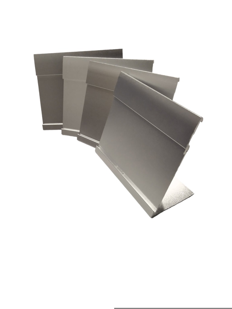 Marca precios plata 8.5*7.4 10UND.