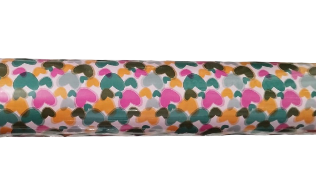 Diferentes diseños de papel de regalo