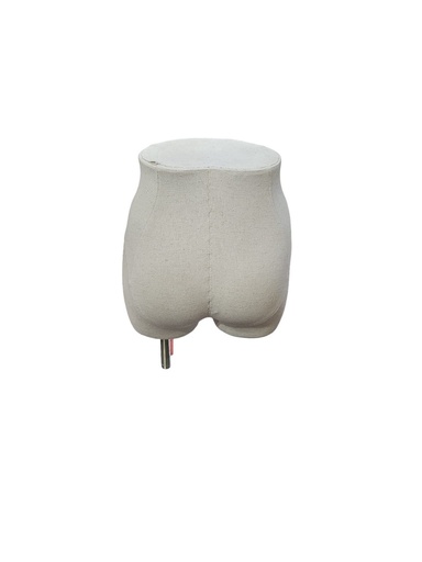 [040625] 女臀模 配不锈钢方底座 Cadera Mujer Con Base Acero Inox