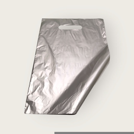 [010758] 高压银灰塑料袋Bolsa Plastico Plata 25x35cm 010123