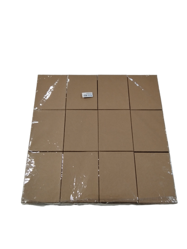 [010790] Cajita de Papel Kraft 12.5X16X3cm 24Und/ Paq