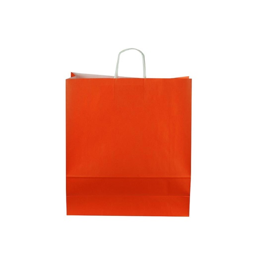 [010569] 橙色纤维素纸袋 49X44X15 厘米 25 个单位